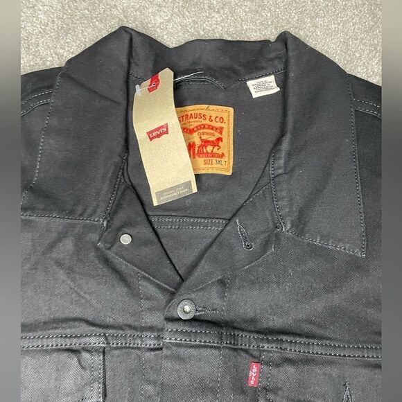 NWT Levi’s Stretch Denim Jacket - Picture 2 of 6